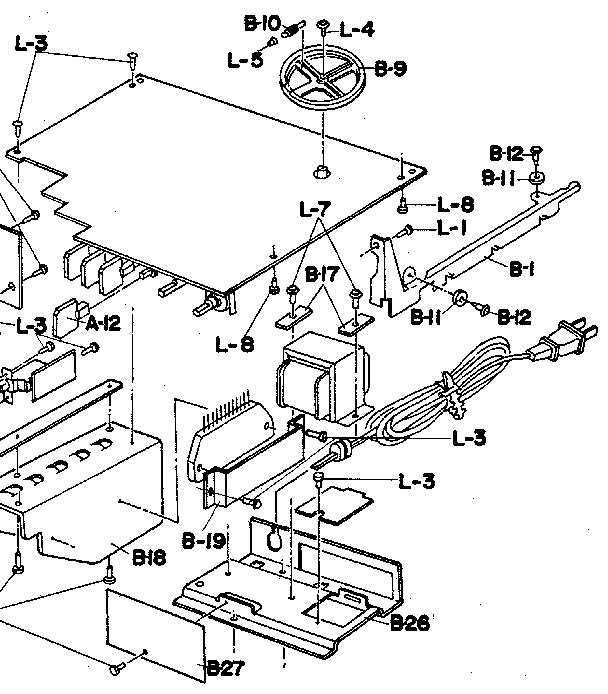 Pc board assembly