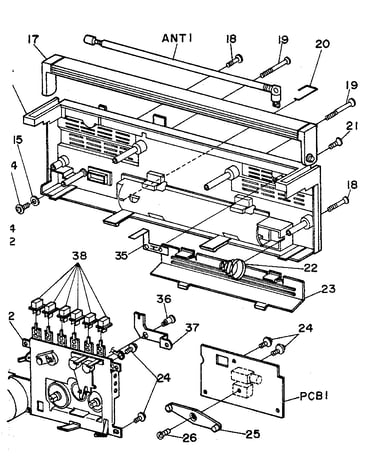 Back lid assembly