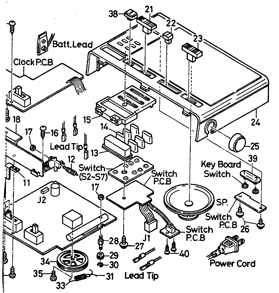 Top lid assembly