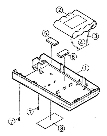 Bottom case assembly