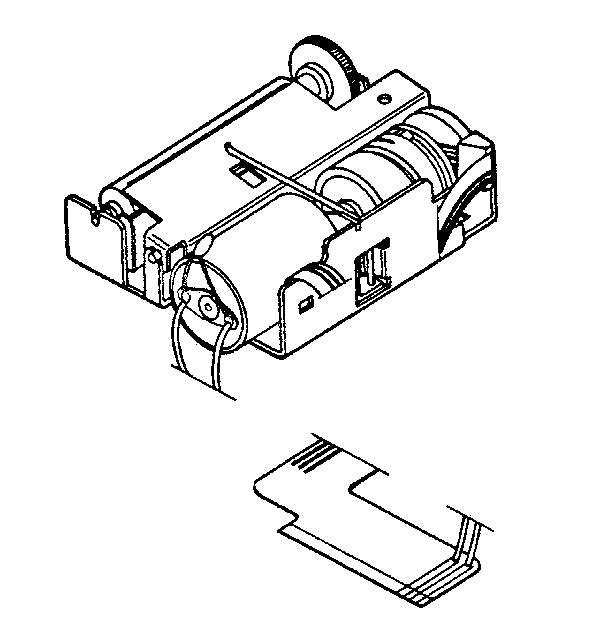 Micro thermal printer assembly