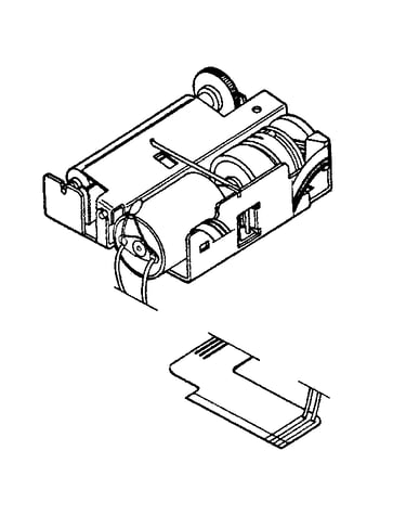 Micro thermal printer assembly