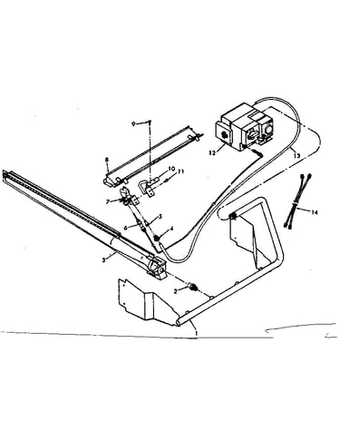 Burner and manifold assembly