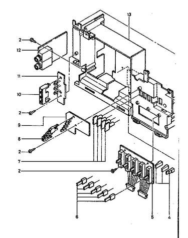 Power supply circuit board assembly