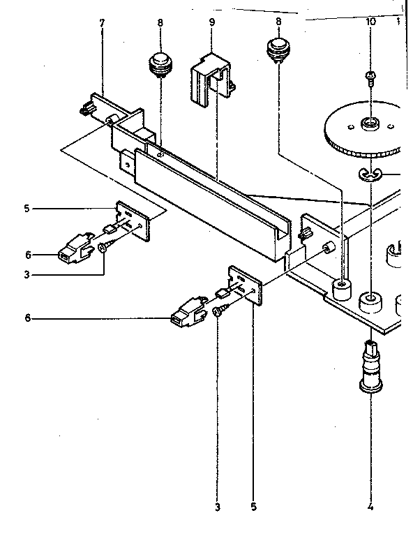 Rear cabinet assembly