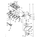 LXI 30423484450 push button base, lever, and flywheel assemblies diagram