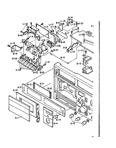 Front cabinet assembly