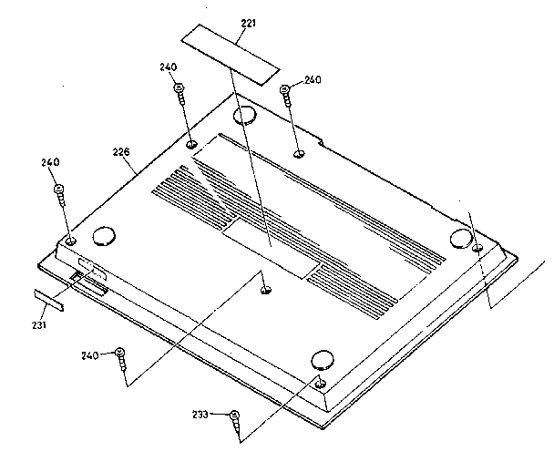 BOTTOM CABINET ASSEMBLY