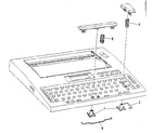Sears 26853700 return and space bar assembly diagram