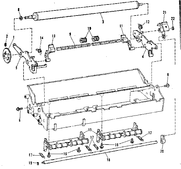 Platen mechanism