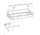 Sears 26853700 frame unit assembly diagram