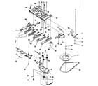 LXI 30421361450 flywheel assembly and push button base diagram