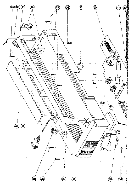 Back cabinet