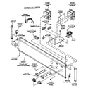Huebsch 30WG control panel assembly (manual) diagram