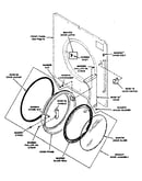Loading door and door switch