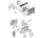 Kenmore 3638700431 replacement parts diagram