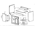 Sears 411418122 unit parts diagram