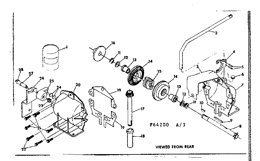 Gear case assembly