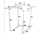 Sears 308780230 frame assembly diagram