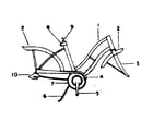 Sears 502456320 frame assembly diagram
