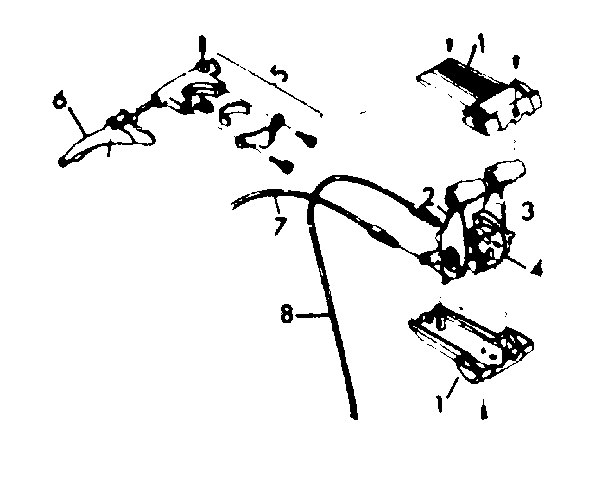 Front & rear derailleurs and-10-speed control
