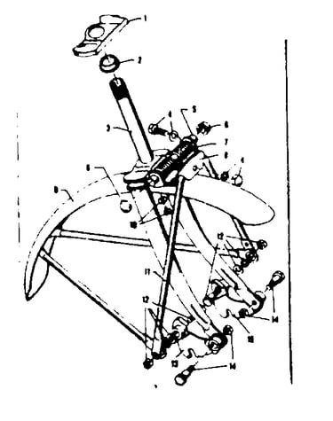 Sears spring fork