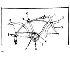 Sears 502476920 frame assembly diagram