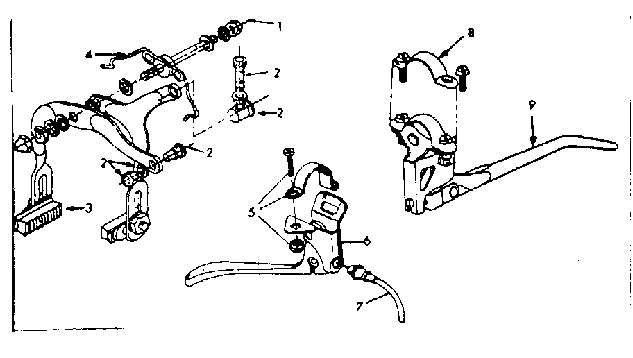 Ft & rr caliper hand brake