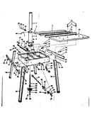 Base and leg assembly