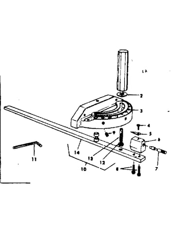 Miter gauge assembly