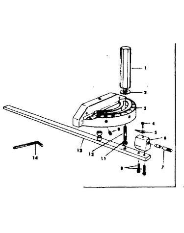 Miter gauge assembly