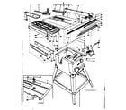 Craftsman 11329970 table assembly diagram