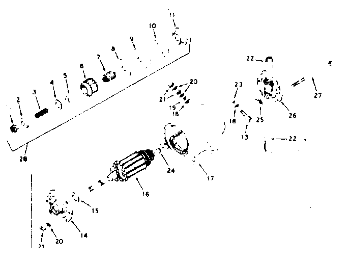 Starter motor no 32468a