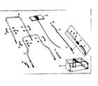 Craftsman 53681891 handle assembly diagram