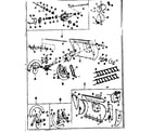 Craftsman 53682564 auger and gear case assembly diagram