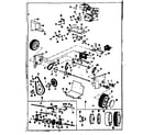 Craftsman 53682564 chassis assembly diagram