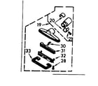 Kenmore 11629000 cleaning tools diagram