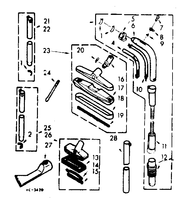 Attachment parts