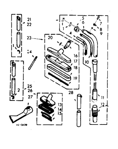 Attachment parts