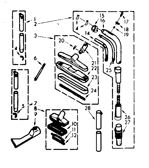 Attachment parts