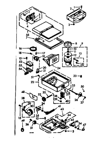 Vacuum cleaner parts