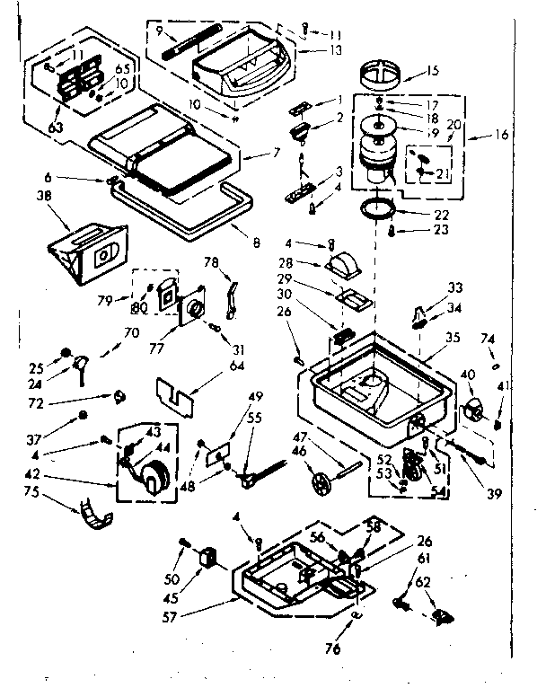 Vacuum cleaner parts
