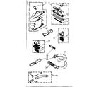 Kenmore 11629961 attachment parts diagram