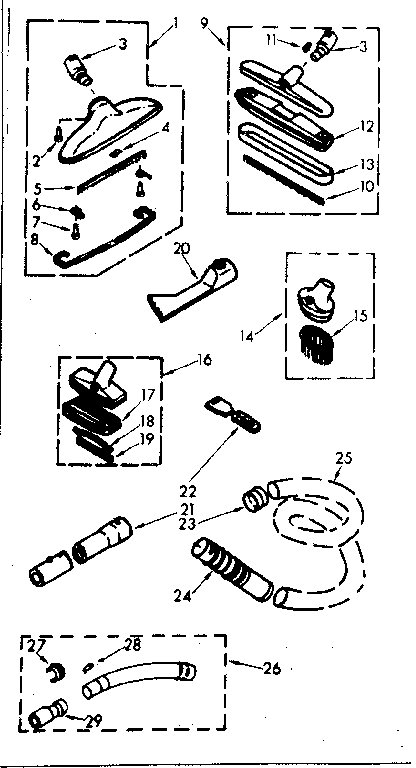 Attachment parts