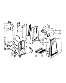 Handle and bag housing