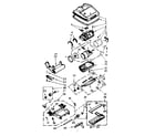 Kenmore 11630780 nozzle and motor diagram