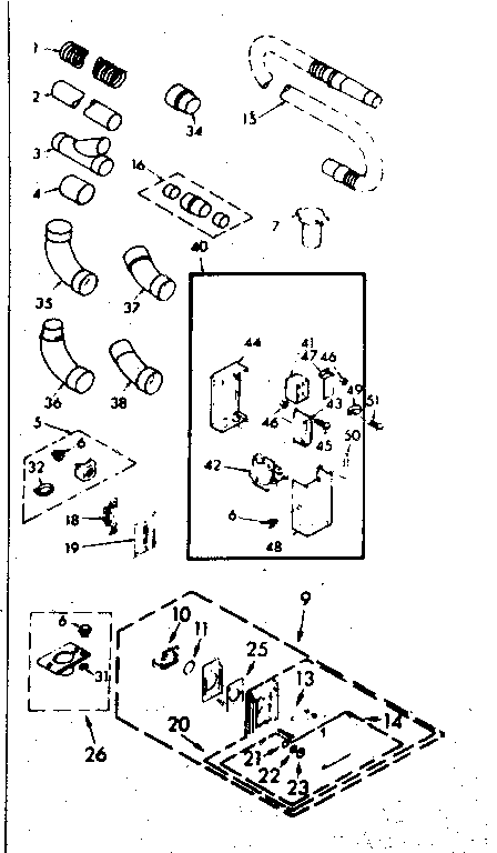Installation replacement parts