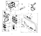 Kenmore 11640230 attachment parts diagram