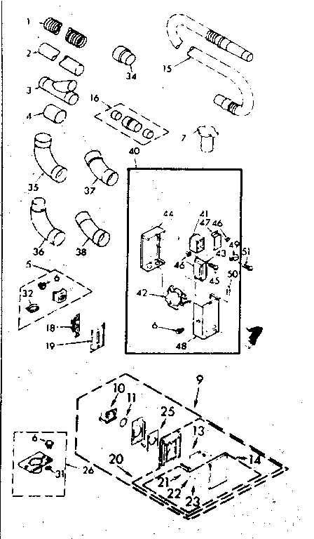 Wall valve assembly