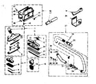 Kenmore 11640240 attachment parts diagram